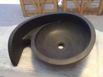 Salyangoz Bazalt Lavabo