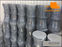 Gri Mermer İnce Oturak & Tabure Cami Oturagı