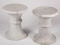 Gümüş Mermer Oturak & tabure